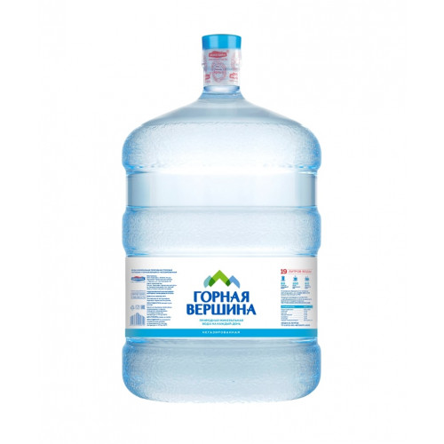 Вода Горная Вершина минеральная питьевая 19 литров