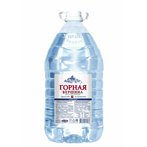 Вода Горная вершина минеральная столовая 5л уп. 2шт