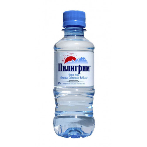 Питьевая вода Пилигрим 0.25 л. без газа  (в уп/8 шт)
