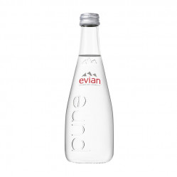 Вода Evian/Эвиан 0.33 литра. без газа. стекло. 20 шт. в упаковке