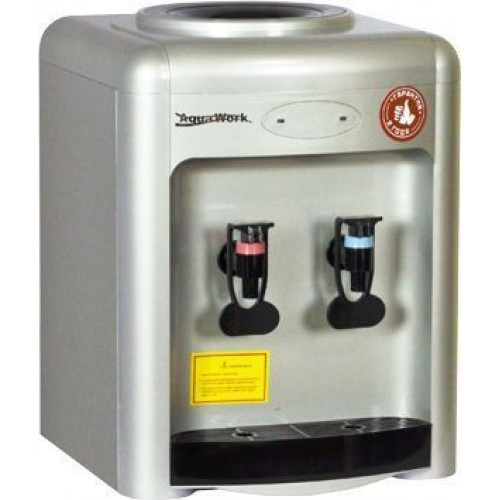 Кулер для воды Aqua Work 36-TDN серебро с нагревом и электронным охлаждением