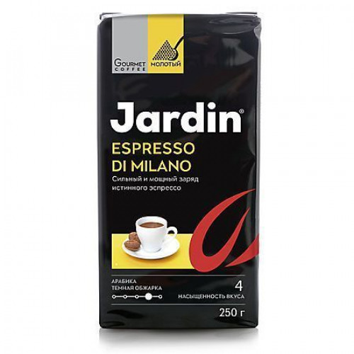 Jardin Кофе молотый натуральный жареный Espresso di Milano 250 г