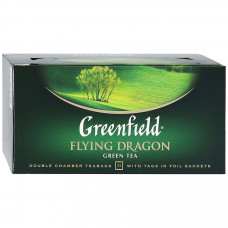 Greenfield Чай зеленый Flying Dragon 25 пакетиков