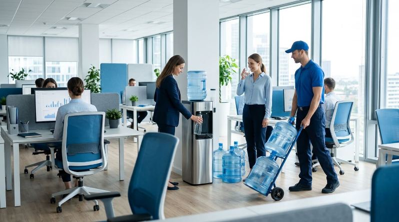 Как организовать доставку воды в офис по безналичному расчёту