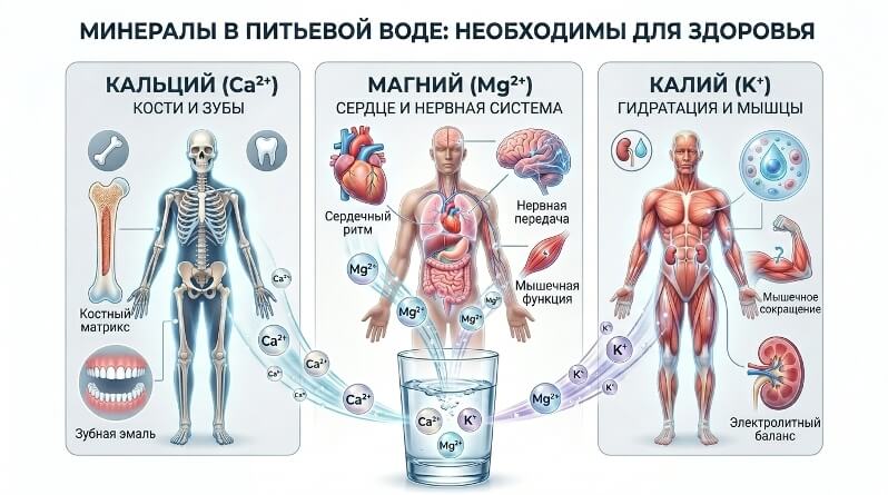 микроэлементы в питьевой воде